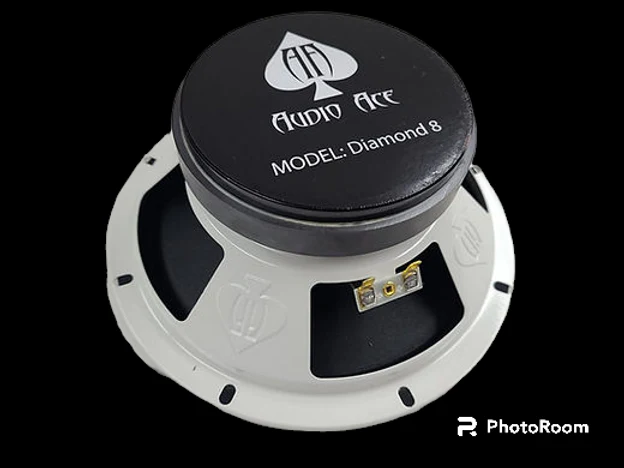 Audio Ace Diamond 8" 150W RMS 4-Ohm PAIR Car Audio Speakers - Image 2