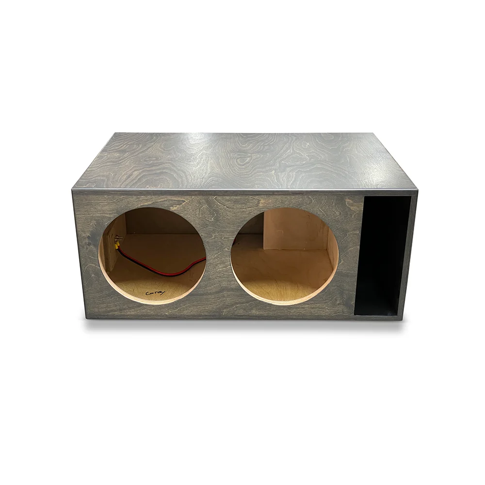 Birch Dual 12" Ported Subwoofer Enclosure 4.0 cu.ft. Sub Box - Image 2