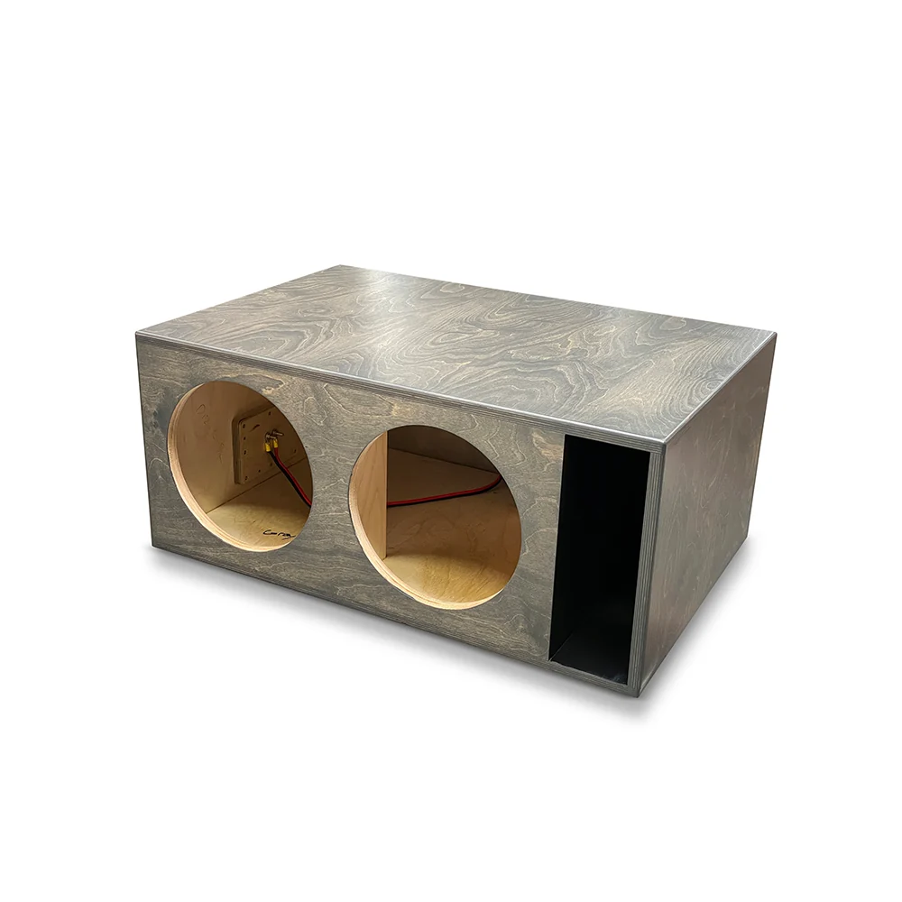 Birch Dual 12" Ported Subwoofer Enclosure 4.0 cu.ft. Sub Box - Image 3