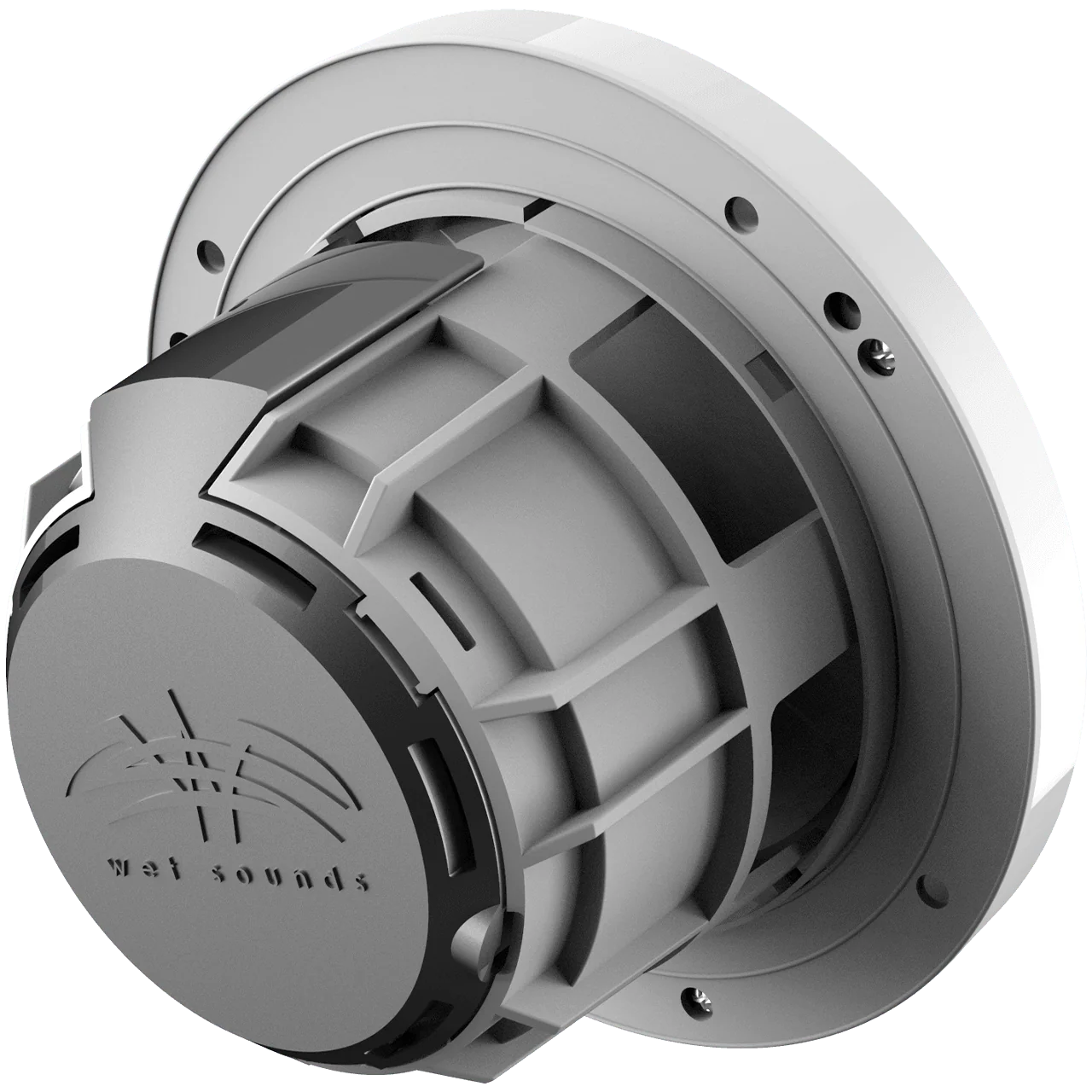 Wetsounds REVO 6-XS-W-SS 6.5" 300W Marine/Boat RGB Coaxial Speakers+Silver XS Grills - Image 3