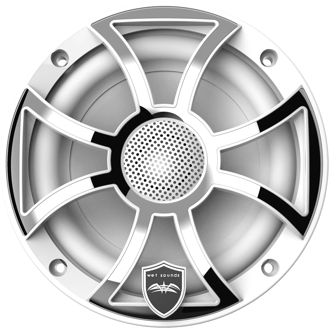 Wetsounds REVO 6-XS-W-SS 6.5" 300W Marine/Boat RGB Coaxial Speakers+Silver XS Grills - Image 5