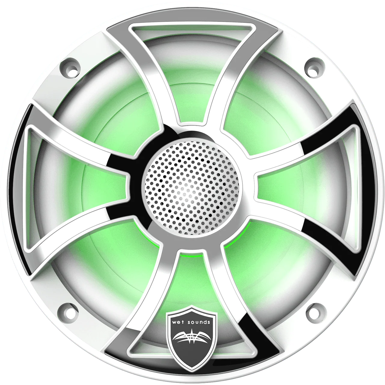 Wetsounds REVO 6-XS-W-SS 6.5" 300W Marine/Boat RGB Coaxial Speakers+Silver XS Grills - Image 6