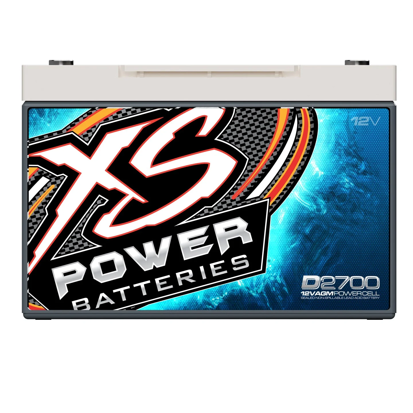 XS Power D2700 12V 4300A 1300CA AGM Car Audio Battery/Powercell Group 27 - Image 2
