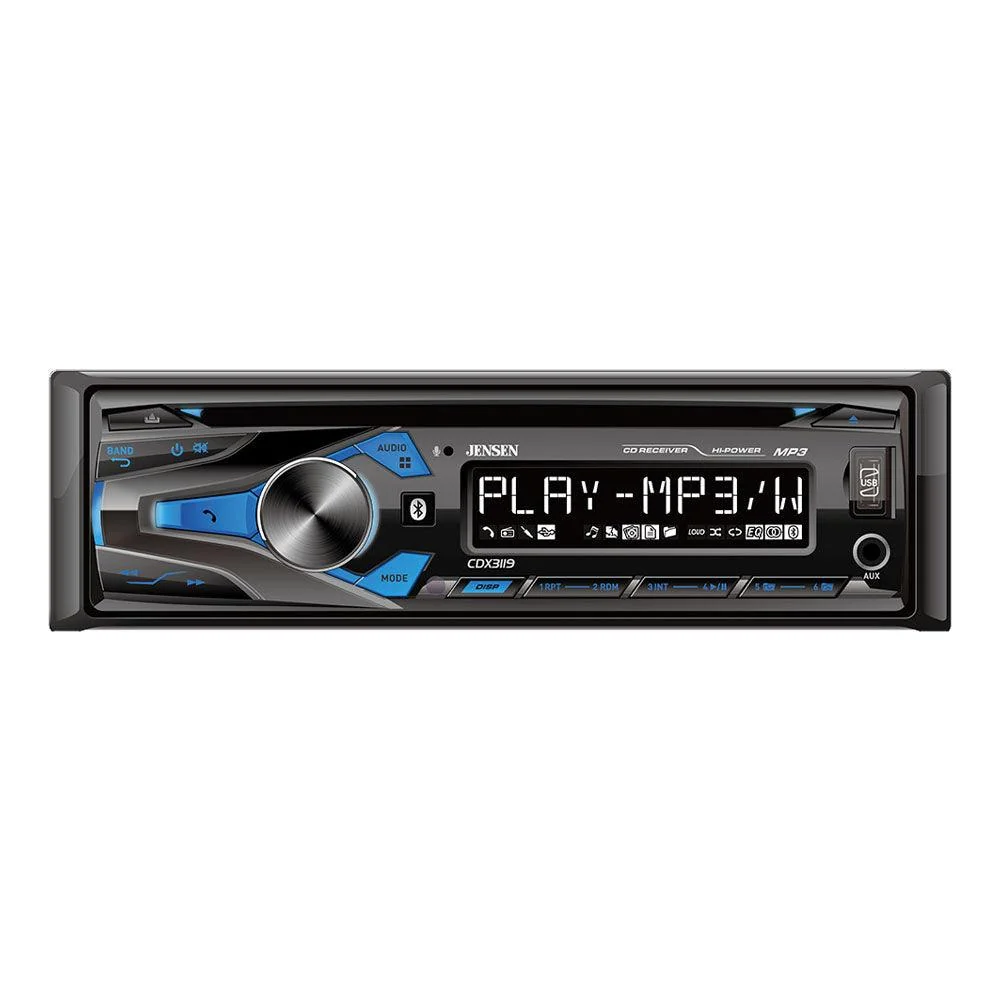 Jensen CDX3119 CD/ Bluetooth Receiver