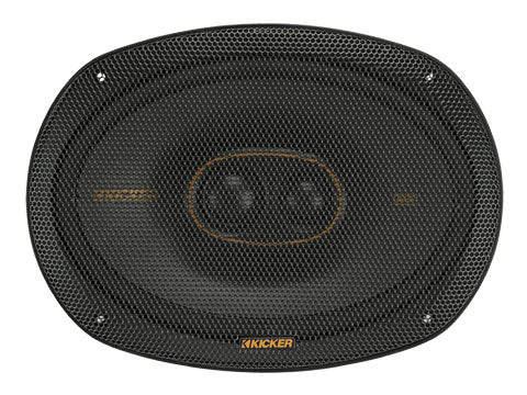 Kicker 51KSC69304 6x9 6" x 9" 150W 4-Ohm 3-Way Triaxial Speakers Coaxial KSC6930 - Image 2