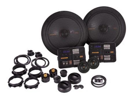 Kicker 51KSS6704 6.75" 125W 4-Ohm 3-Way Component Speakers=Tweeters  KSS670 - Image 4