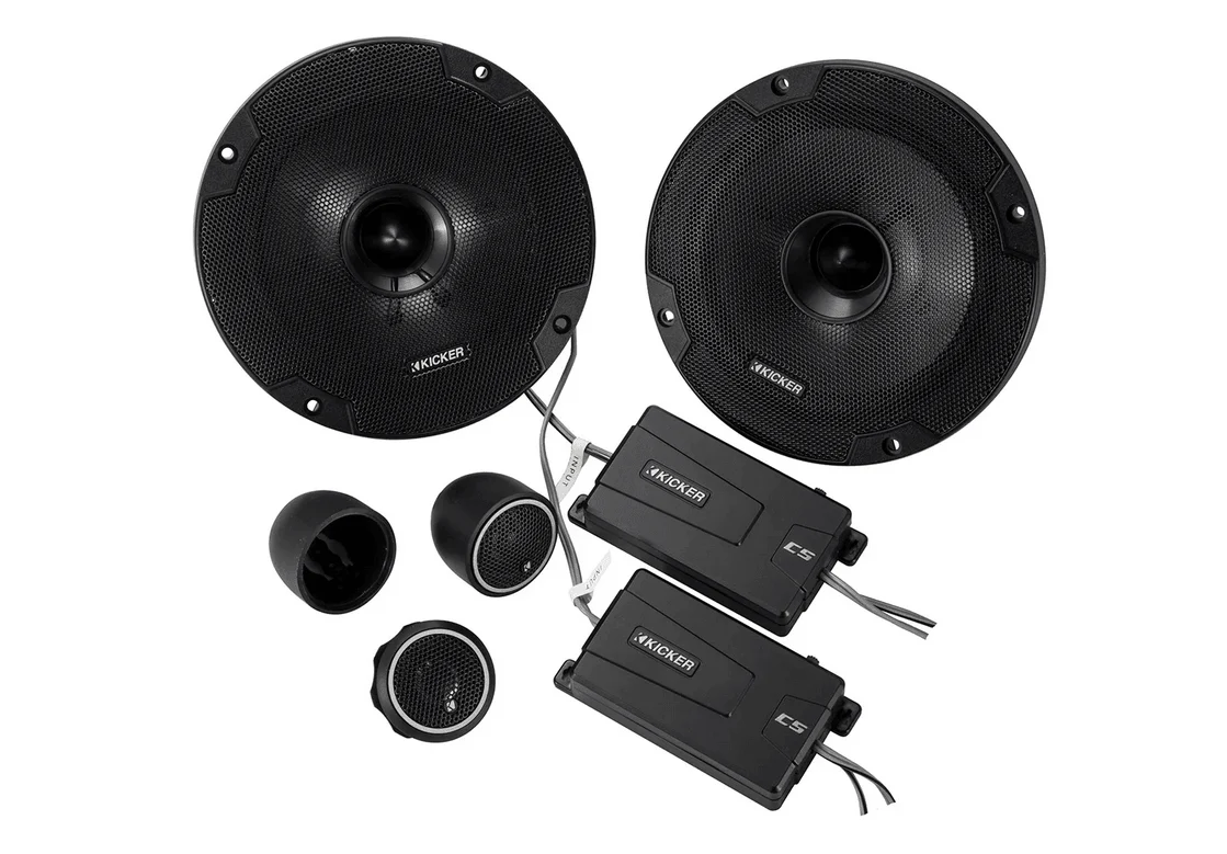 Kicker 46CSS654 CS-Series 6-1/2" 2-Way Component Speakers