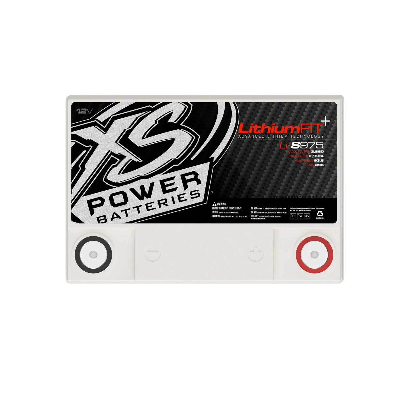 XS Power Li-S975 12V Lithium 2880A LFP Battery - Image 4
