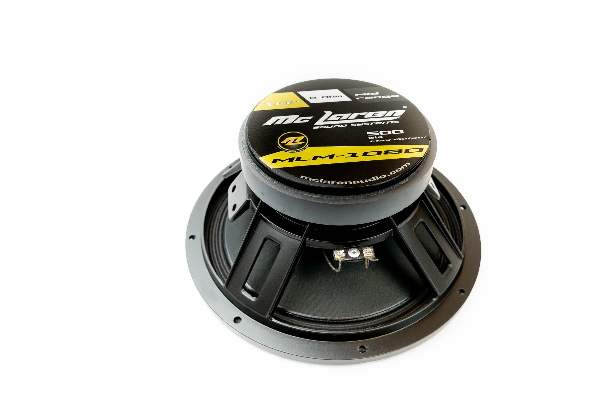 McLaren Audio MLM-1080 10" 500 Watt Midrange Car Pro Audio Speaker - Image 3