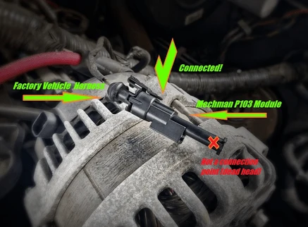 Mechman 370A Alternator For 05-13 GM Suburban Tahoe Silverado Escalade Silverado - Image 3