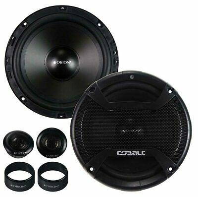Orion Cobalt CT-CK655 6.5" 6-1/2" 450W 4-Ohm Component Car Audio Speakers