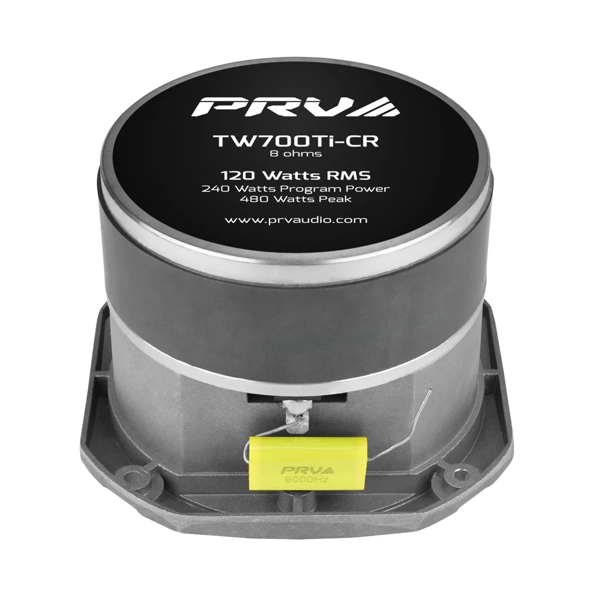 PRV Audio TW700Ti-CR 4" 240W 8-Ohm 107dB Titanium Car Pro Audio Super Tweeter - Image 4