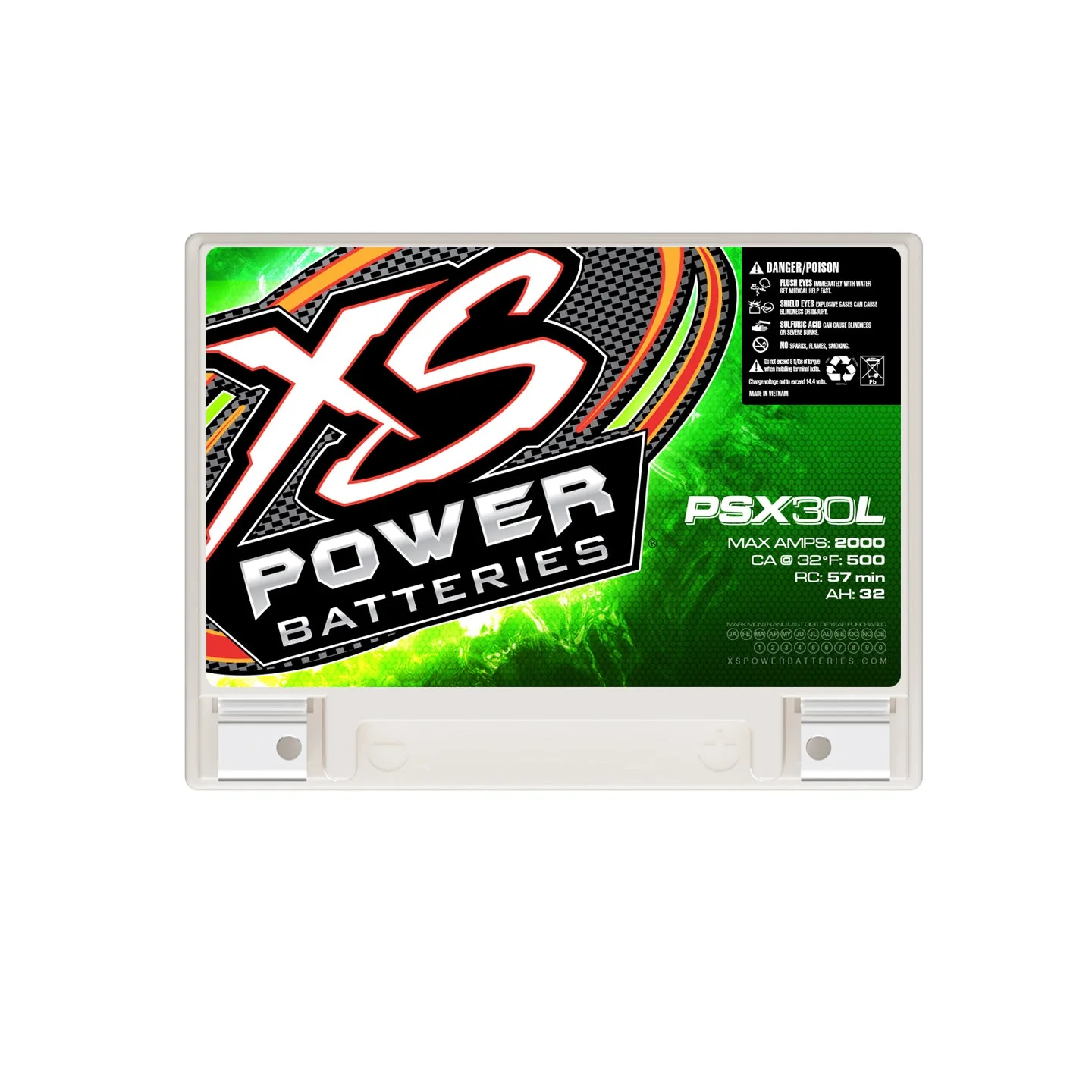 XS Power PSX30L 12V Group 30L AGM Powersports Battery - Image 4