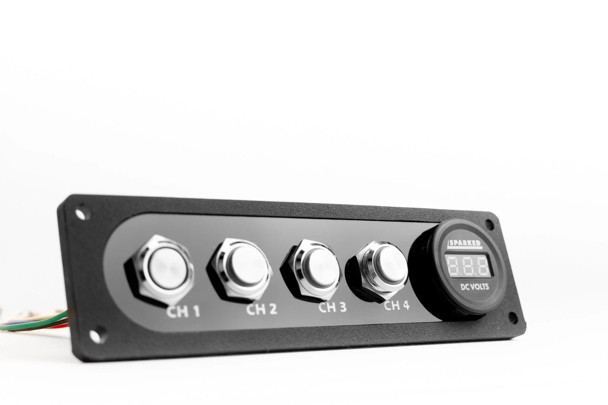 Sparked Innovations Single DIN Switch and Voltmeter Panel - Image 3