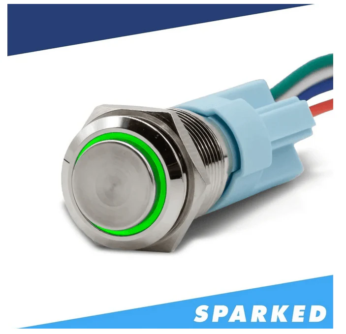 Sparked Innovations Single DIN Switch and Voltmeter Panel - Image 4