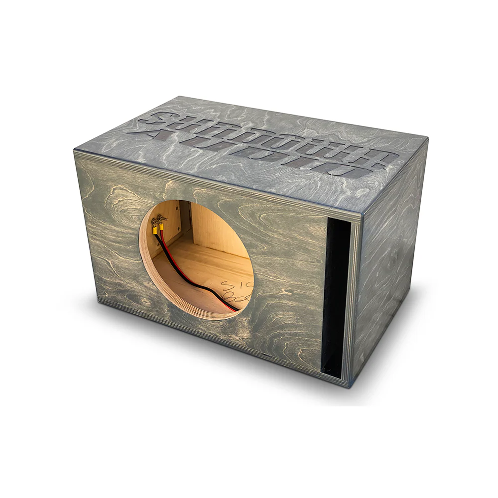 Sundown xv3 Birch Single 10" Ported Subwoofer Enclosure 1.5 cu.ft. Sub Box - Image 3
