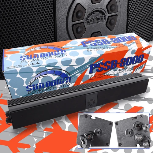 PSSB-8000 Amplified Bluetooth Powersports Soundbar Speaker - Image 10