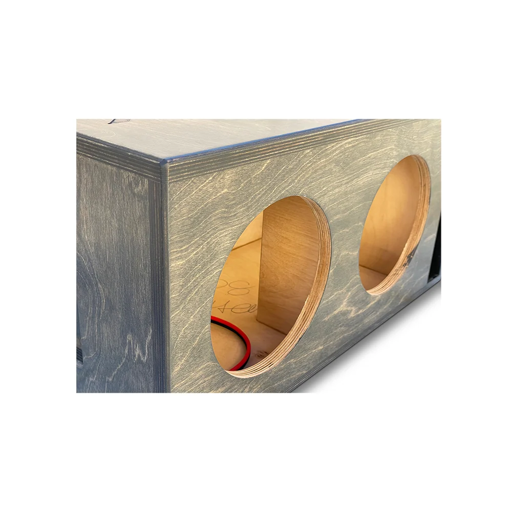 Sundown xv3 Birch Dual 8" Ported Subwoofer Enclosure 2.0 cu.ft. Sub Box - Image 4